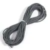 Venta al por mayor del fabricante Cuerda Trenzada de PU de Cuero Suave Coreano Colorida Accesorios para Joyería DIY Cuerda Trenzada de Cuero Suave