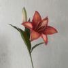 Flor artificial flor artificial retro outono cor 2 lírio nórdico simples sala de estar decoração decoração flor lírio flor atacado