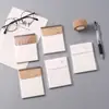 Libro de cuenta manual para estudiantes de estilo simple, nota creativa para memo, cuaderno de notas, nota adhesiva Post-it, en stock, libro, venta al por mayor