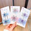 Internet-famoso Princesa Pequena Fita Bow Hairpin Crianças Menina Hanfu Purple Hairpin Acessórios de cabelo das meninas