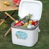 Caja aislada engrosada para uso comercial, venta ambulante, uso en vehículo, uso al aire libre, conservación de alimentos, pesca, almacenamiento en frío, camping portátil, uso doméstico, cubitera de hielo