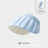 Sombrero de Sol para Mujer Verano Protector Solar Anti-UV Diadema de Concha Parte Superior Abierta Cubre Rostro Ala Grande Sombrero de Sol de Verano para Ciclismo