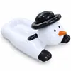 Anel de neve inflável de boneco de neve espessado em estoque do fabricante, anel de neve para atividades de inverno ao ar livre, anel de neve para adultos para o inverno