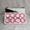 Flores Preservadas 4-5cm Rosas de Gradiente Colorido Caja de Dos Tonos Flores Personalizadas al por Mayor Deslumbrantes