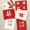 Tarjetas de Felicitación de Boda para Recién Casados, Tarjetas Pequeñas con Palabras Felices, Ramos de Regalo, Mensajes de Boda, Tarjetas de Bendición, Personalización