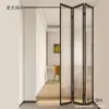 Puerta Plegable de Cristal para Cocina sin Riel en el Suelo, Puerta Plegable Deslizante Invisible, Panel de Aleación de Aluminio para Balcón y Baño, Metabo