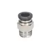 Accesorios Neumáticos de Conexión Rápida Negros, Conector Recto Roscado para Tubería de Aire Spc, Rosca Interna Spcf, Conector de Tres Vías Spb, Conector de Dos Vías Spl