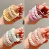 Elástico de borracha grosso de alta elasticidade estilo coreano anel de telefone corda de telefone corda de cabelo para rabo de cavalo alto feminino acessórios de cabelo anel de cabelo