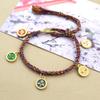Cuerda de Mano Thangka del Dios de la Riqueza de Cinco Vías del Tíbet Cuerda Tejida a Mano Pulsera del Año de Nacimiento de Pareja Cuerda de Mano de Reciclaje Estilo Tibetano