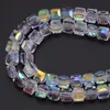 Cuentas de cristal cuadrado color electrochapado 6/8MM accesorios de joyería creativos accesorios para joyería diy cuentas al por mayor