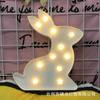 Luces Decorativas LED Ins Mickey Flamenco Luces de Navidad Decoración de Letras Luz Nocturna Unicornio Plástico Rendimiento