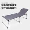 Cama de tela Teslin para exteriores, cama plegable de aleación de aluminio, carga súper fuerte de 300 kg, cama de playa ancha y duradera