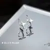 Presilhas de Orelha Estrela Estilo Minimalista para Homens, Versão Coreana, Brincos Simples para Primavera e Verão, Tendência e Únicas, Caixa de Presente, Ear Cuffs, Modelo 2026