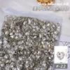 Joyería para Uñas Diamante Transparente Corazón de Melocotón Explosivo Cristal de Cristal Blanco Joyería Manicura Lote Completo Punta de Mariposa Diamante