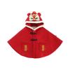 Chal para Niños Invierno Terciopelo Capa para Bebé Estilo Chino Chal Despertar del León Capa para Bebé Invierno Ropa para Bebé