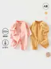 Mono de Polar Grado A para Primavera y Otoño Ropa de Bebé Ropa Cálida para Bebés Niñas Traje para Gatear de Recién Nacido Mameluco Engrosado