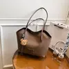 Comercio Exterior 2025 Nueva Bolsa Grande de Gran Capacidad Simple para Axila Bolso Cruzado Simple para Estudiantes Universitarias Bolso de Hombro Bolso Tote de Trabajo