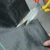 Tecido para Controle de Ervas Daninhas Agrícola, Tecido Respirável para Controle de Ervas Daninhas para Jardinagem e Pomares, Tecido Preto Respirável e Permeável à Água para Controle de Ervas Daninhas em Estufas