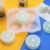 Nuevo Molde de Silicona con Forma de Limón Para Pastel Jabón Hecho a Mano Resina Epoxi Mooncake Repostería Fabricación Al Por Mayor