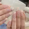 Decorações de Unhas Artísticas de Sereia Bolha de Celebridade da Internet, Tamanhos Mistos, Strass Meia-Lua Iridescentes Translúcidos Aurora para Decoração de Unhas DIY