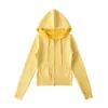 Cárdigan Sudadera de Forro Polar con Capucha, Top de Punto Ajustado, Pantalones de Punto de Pierna Ancha, Pantalones Fluidos Rectos Largos hasta el Suelo