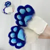 Traje Animal de Fursuit Estilo Japonês Transfronteiriço Acessórios de Pata de Gato Performance Peluda Adereços de Cosplay Luvas de Garra Felina Peludas