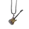 Collar de Guitarra de Aleación Hip-Hop, Comercio Exterior Transfronterizo, Temu, Aliexpress, Modelo Más Vendido en Amazon, Venta Directa del Fabricante