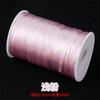 Hilo de Nudo Chino Cuerda Trenzada No. Pulsera de Cuerda de 5 Colores Material para Amuletos Hechos a Mano DIY Festival del Bote del Dragón Hilo de Cuerda Colorido