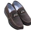 Zapatos de Tela para Hombre de Primavera y Verano Suela Blanda de Tendón de Res Zapatos de Lona Resistentes al Desgaste Slip-on Zapatos de Tablero Antideslizantes Transpirables Zapatos de Trabajo para Cabello