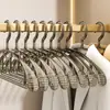 Novo Cabide de Roupa de Luxo Leve para Uso Doméstico, Cabide de Roupa Sem Costura com Ângulo Anti-Ombro, Cabide Antiderrapante para Uso Diário em Casa