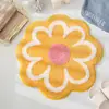 Alfombrillas de baño para venta al por mayor transfronteriza, Alfombrillas de suelo de imitación cachemir absorbentes de agua, Alfombrillas de suelo estilo ins para dormitorio, Felpudos de baño resistentes a las manchas