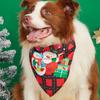 Fábrica de Origen Amazon Más Vendido Pañuelo Bandana para Gato Perro Babero Navidad