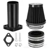Accesorios para Motocicleta Vm24 Vm28 Pwk30Mm Carburador Cnc Interfaz de Múltiple de Admisión Cabeza de Hongo Juego de Filtro de Aire