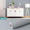 Pegatina de pared autoadhesiva de color sólido con textura de lino sintético, estilo minimalista nórdico, adecuada para renovación de casas de alquiler, papel tapiz de fondo impermeable y lavable