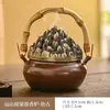 Sala de Té Estante Bogu Gabinete de Té Decoración Tetera Taza de Té Mascota de Té Zen Chino Retro Nostálgico Adornos para Juego de Té