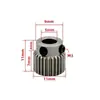 Accesorios engranaje tornillo extrusor acero inoxidable boak extrusor impresora 3D amarillo ventilador MK8 otro rueda Mt incluido