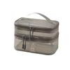 Bolsa de Cosméticos de Nuevo Estilo Multifuncional para Viaje Escritura Portátil Bolsa de Almacenamiento de Cosméticos Gran Capacidad Gasa Visual Bolsa de Aseo