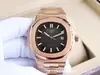 Reloj Nautilus 5711 Transfronterizo Rey de Acero Granada Reloj Mecánico Automático para Hombre Moda de Negocios Luminoso Al por Mayor