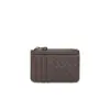 Tendencia Transfronteriza Monedero de Cremallera Color Sólido Tejido a Mano Elegante Moda Exquisito Mini Porta Tarjetas Bolsa para Llaves