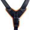 Acessórios GoPro Cinta para Capacete de Moto Suporte de Queixo Câmera Esportiva Suporte de Cinta para Capacete de Bicicleta