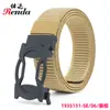 Cinturón de Lona con Hebilla Automática para Hombre Cinturón Tejido de Nylon Casual para Exteriores Cinturón de Negocios para Jóvenes Cinturón Versátil