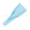 Diademas deportivas europeas y americanas, diademas para yoga absorbentes de sudor, diademas para correr y fitness para hombres y mujeres, pañuelos elásticos de algodón, diademas de color sólido