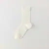 Medias de Seda para Mujer, Calcetines de Media Pantorrilla para Primavera y Verano, Calcetines Cortos de Malla Transpirables sin Costuras, Calcetines Finos de Color Sólido Estilo Ballet para Mujer
