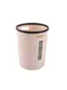 Cubo de basura doméstico de anillo de presión simple, cubo de basura grande de mano para cocina, dormitorio, papelera de almacenamiento para oficina, baño