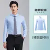 Camisas de Negócios Sem Ferro para Primavera e Outono Estilo Unissex Camisas de Gerente em Modal Lenzing Roupa Profissional Roupa Formal Feminina