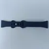 Adequado para Pulseira de Smartwatch Samsung/Huawei 20/22mm Interface Emagrecedora Pulseira de Silicone Cintura Fina Fivela Borboleta
