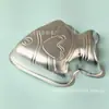 Molde para Pastel de Oso Molde de Dibujos Animados Pez Payaso Molde de Dibujos Animados Casa Pequeña Molde de Aluminio para Mousse Pastel de Pan