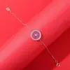 [Disco] Pulseira de fivela de segurança super bonita estilo europeu e americano, pulseira de personalidade feminina, ouro rosa, totalmente cravejada, cor estilo antigo chinês