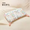 Almohada de Confort para Bebé, Almohada con Forma de Silicona para Corregir la Forma de la Cabeza, Almohada Nube Anti-Deformación de Cabeza para Bebé, Almohada Transpirable para Protección de la Cabeza