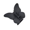 Cross-border Amazon Frosted borboleta grampo de cabelo de volta cabeça updo grampo de cabelo garra de cabelo acessórios de cabelo alto rabo de cavalo tubarão clipe cocar